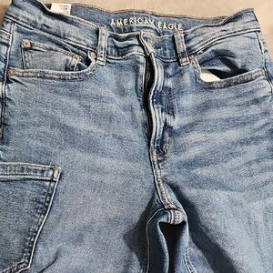 Used American Eagle Blue Denim Jeans